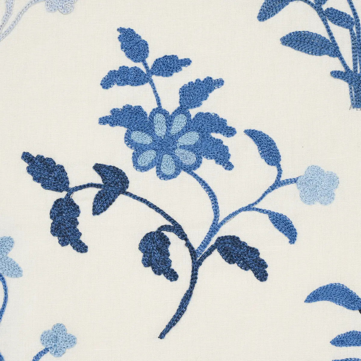 Raleigh Crewel Embroidery_ CORNFLOWER