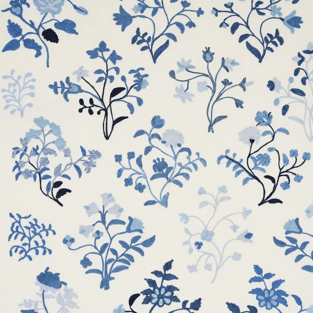 Raleigh Crewel Embroidery_ CORNFLOWER
