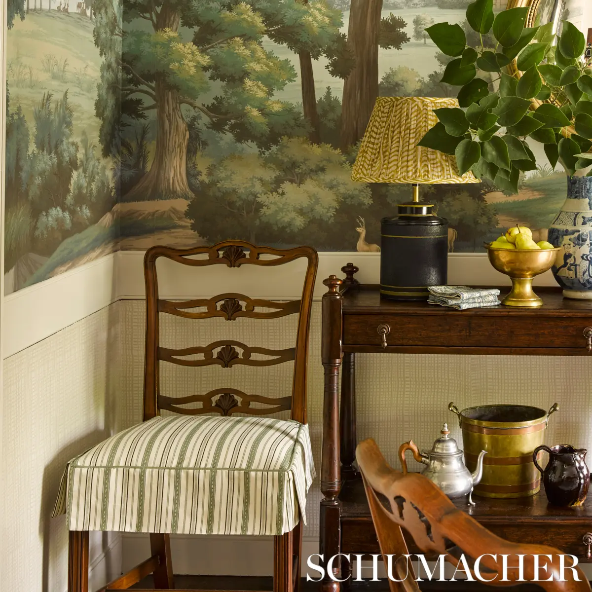 LIGHTFOOT STRIPE_ MOSS