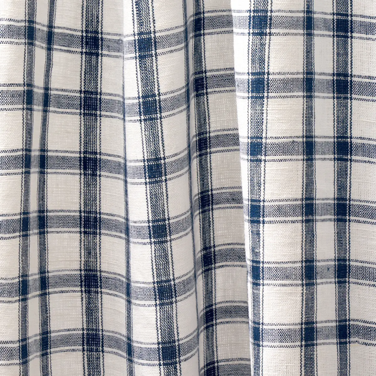 CRAWFORD LINEN CHECK_ INDIGO