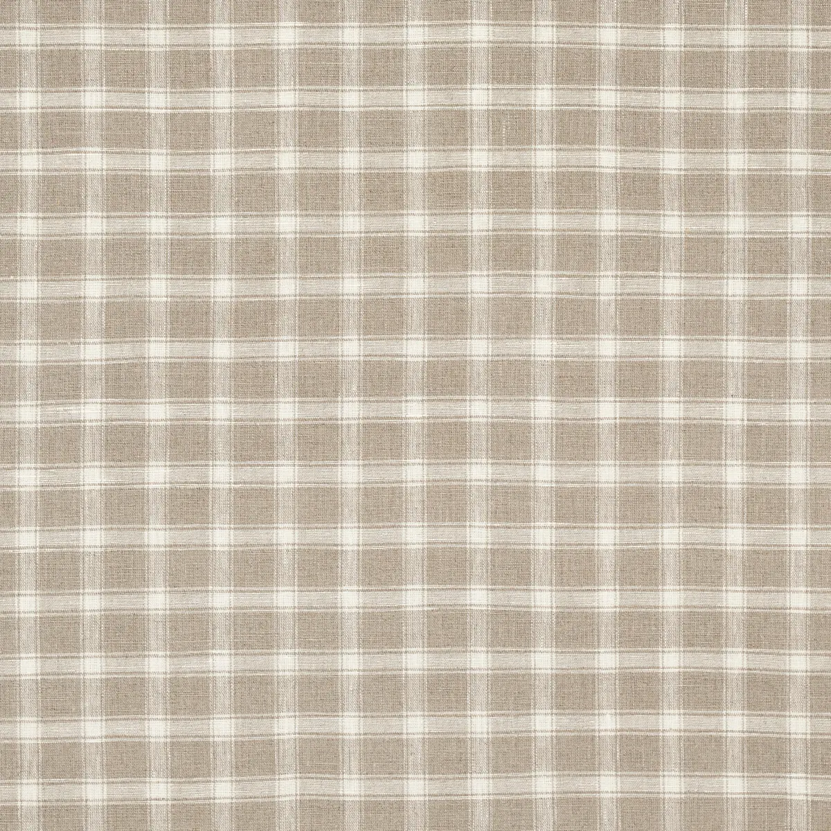 CRAWFORD LINEN CHECK_ FLAX