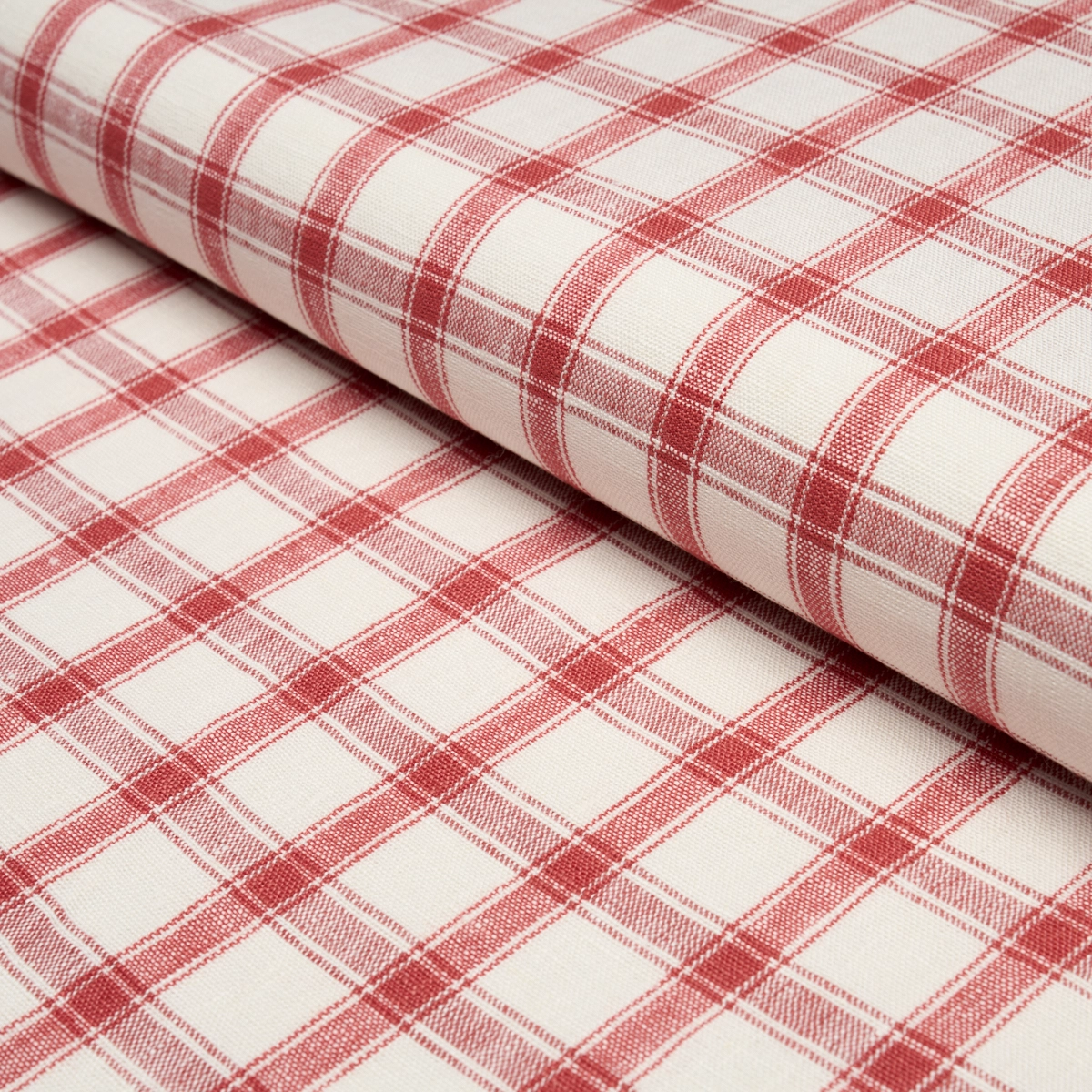 CRAWFORD LINEN CHECK_ RED