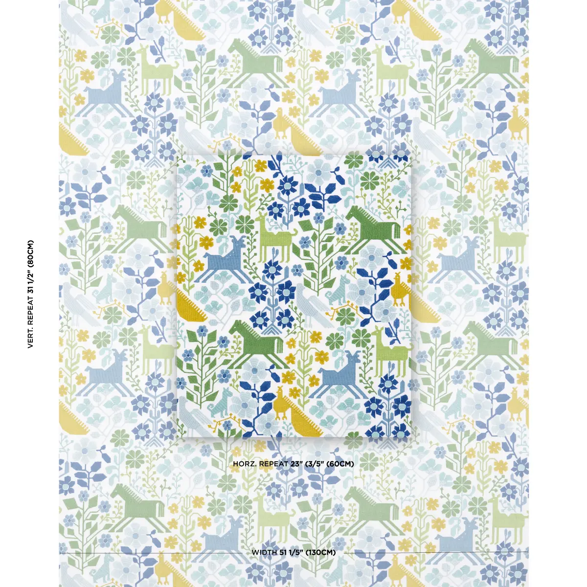 LUPITA EMBROIDERY_ GREEN & BLUE