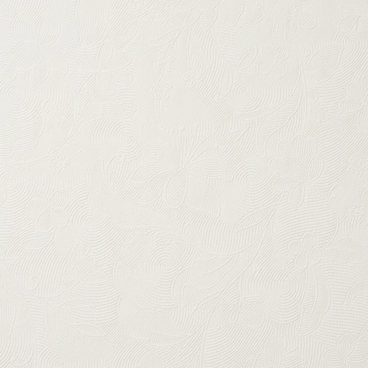 QUILTED SCROLL MATELASSÉ_ IVORY