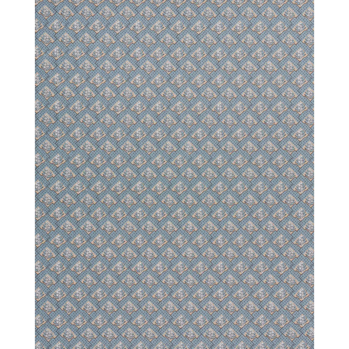 BLAIR SILK ÉPINGLÉ_ WORCESTER BLUE