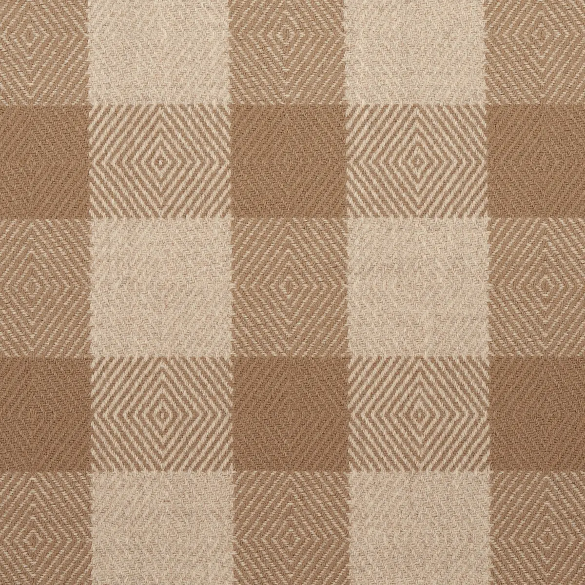 GALT WOOL CHECK_ COFFEE