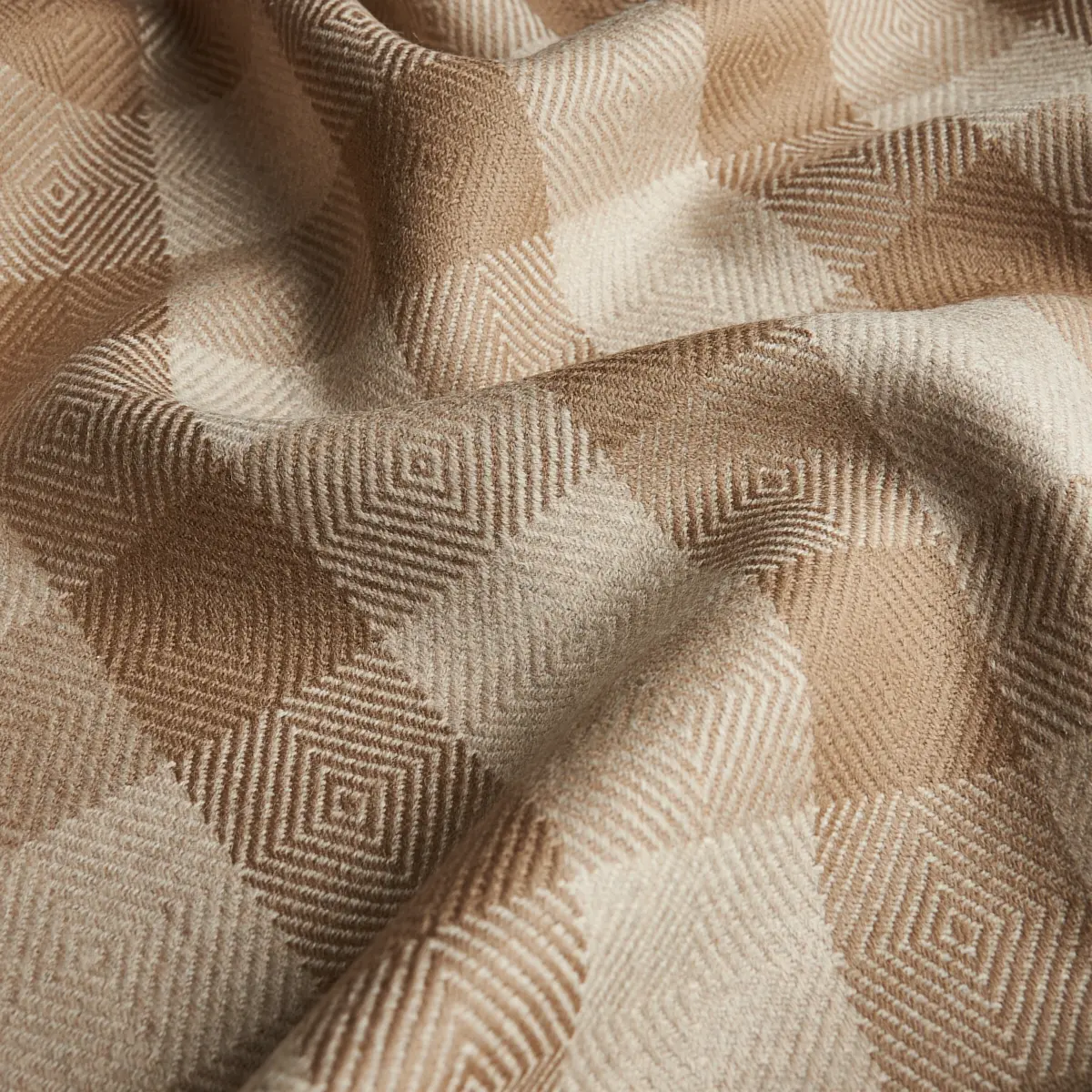 GALT WOOL CHECK_ COFFEE