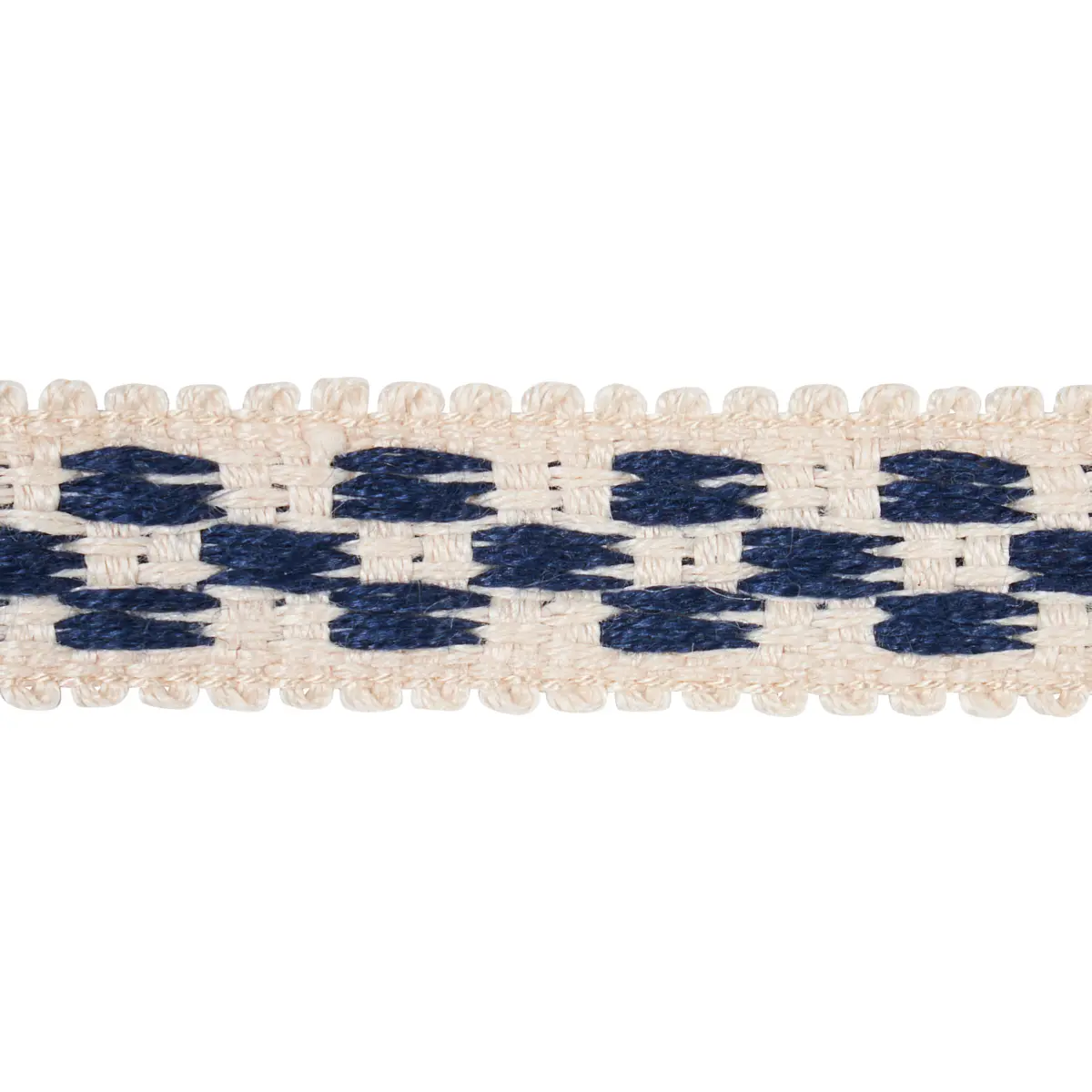 CRAWFORD CHECK TAPE NARROW_ INDIGO