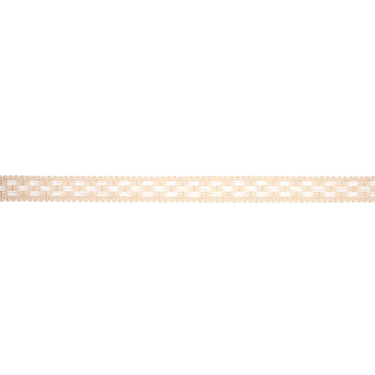 CRAWFORD CHECK TAPE NARROW_ COFFEE