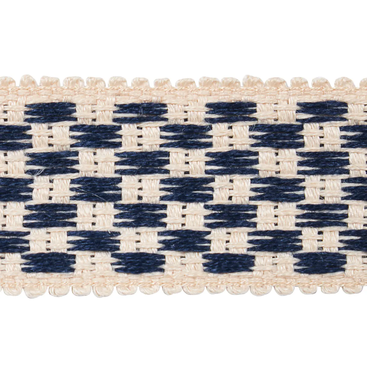 CRAWFORD CHECK TAPE MEDIUM_ INDIGO