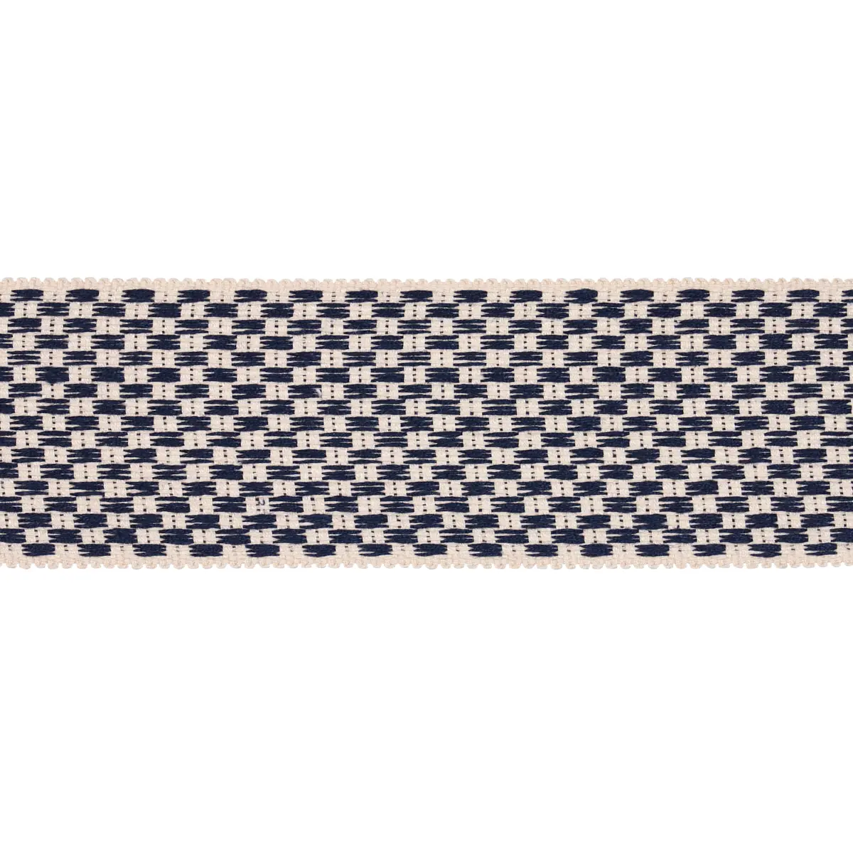CRAWFORD CHECK TAPE WIDE_ INDIGO