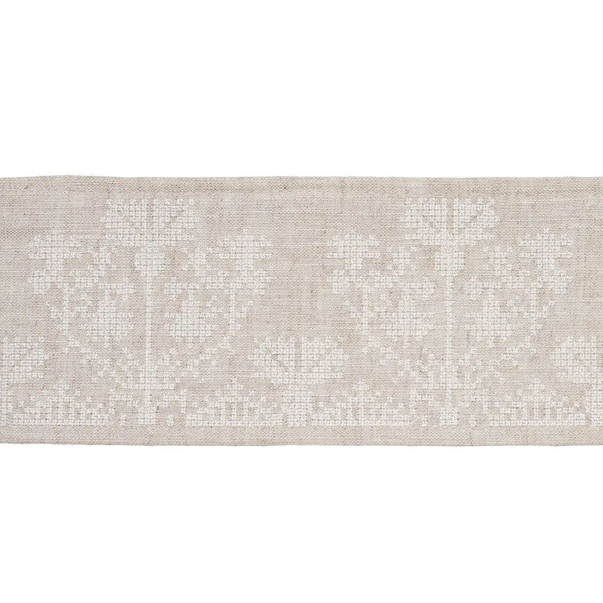CUSTIS EMBROIDERED TAPE_ SHELL