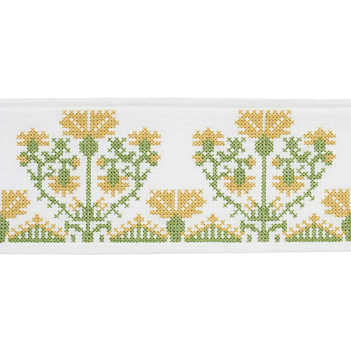 CUSTIS EMBROIDERED TAPE_ MARIGOLD