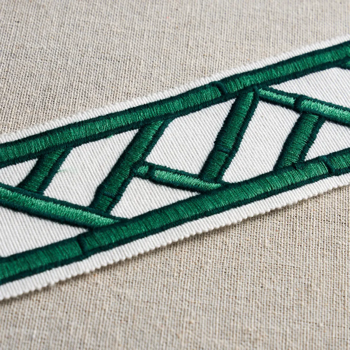 BAMBOO TRELLIS TAPE_ GREEN