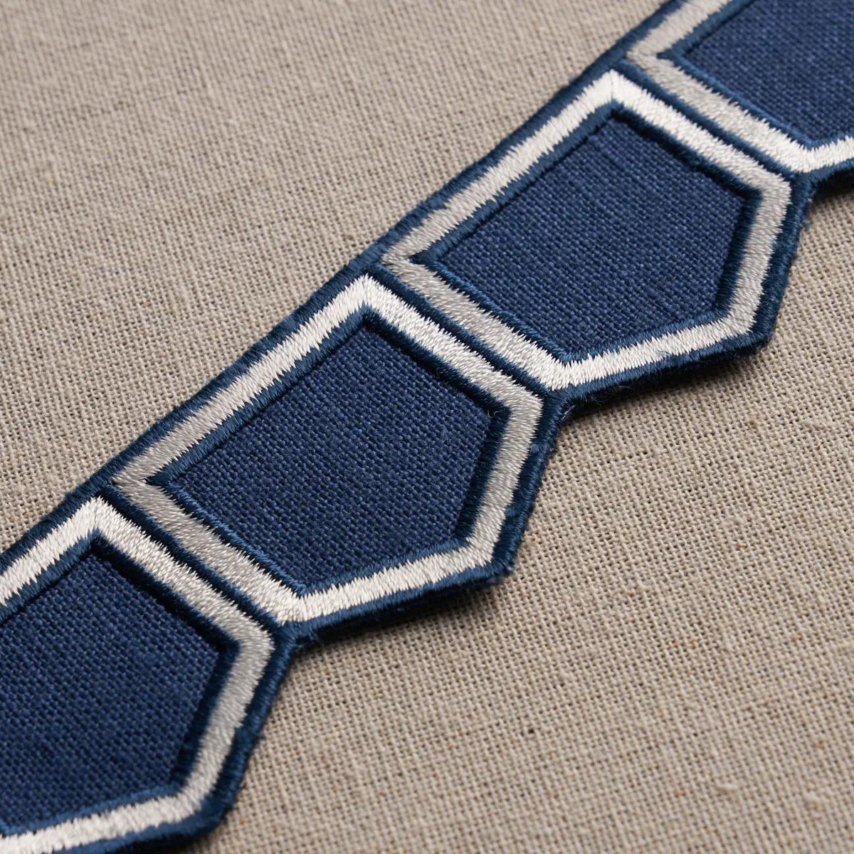 Honeycomb Trim_ BLUE
