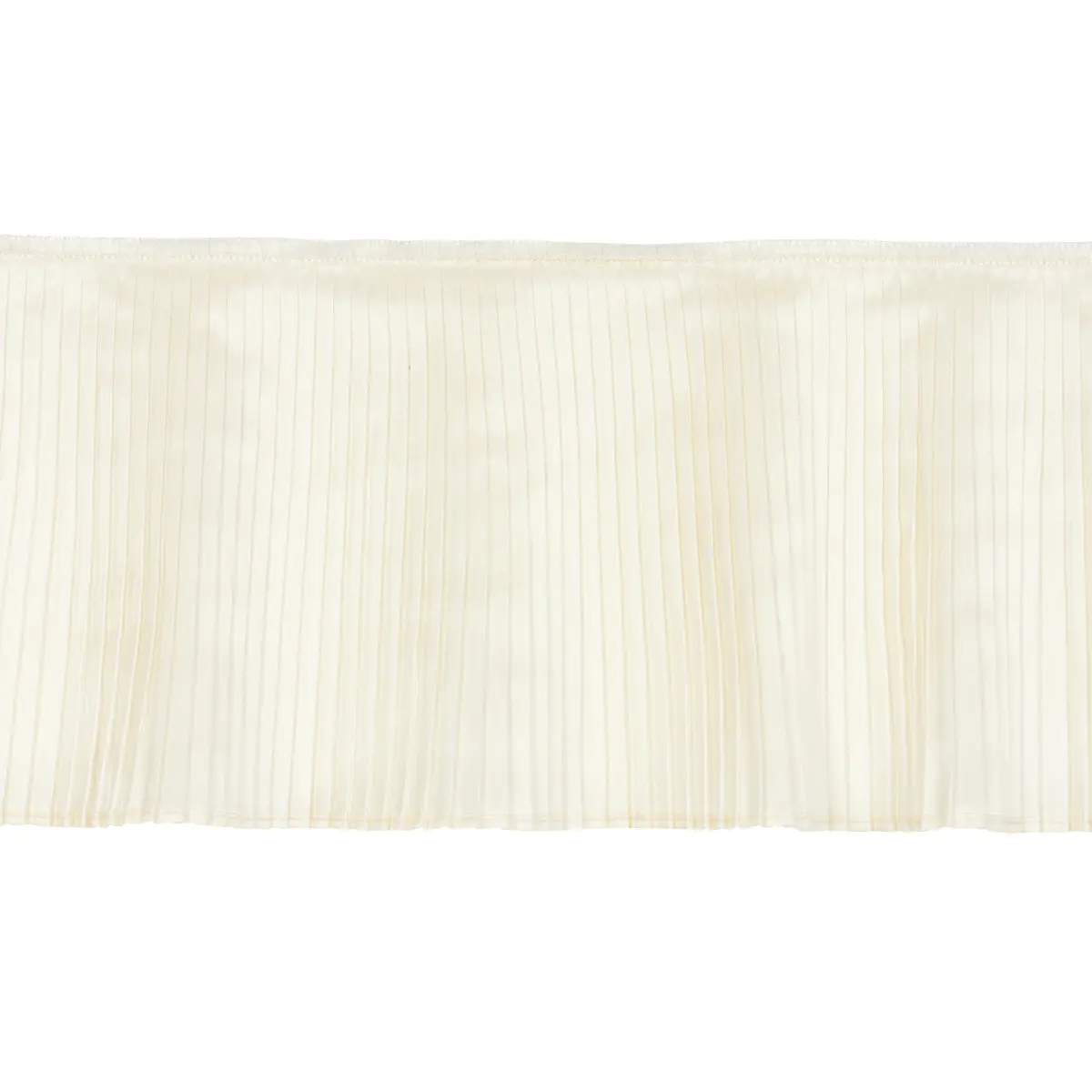 BOTTICELLI SILK RUFFLE TRIM_ BONE