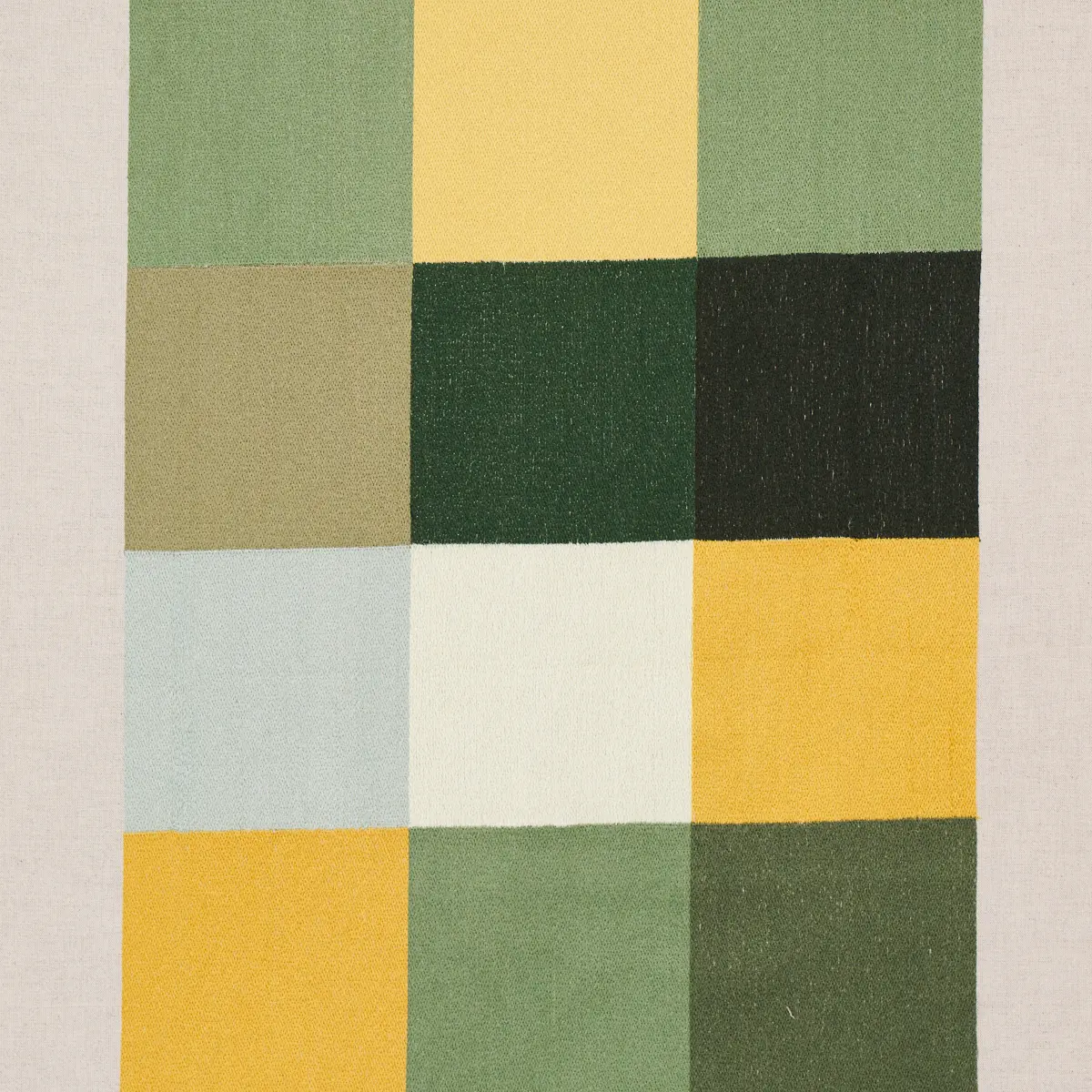 EMBROIDERED TILE_ GREEN