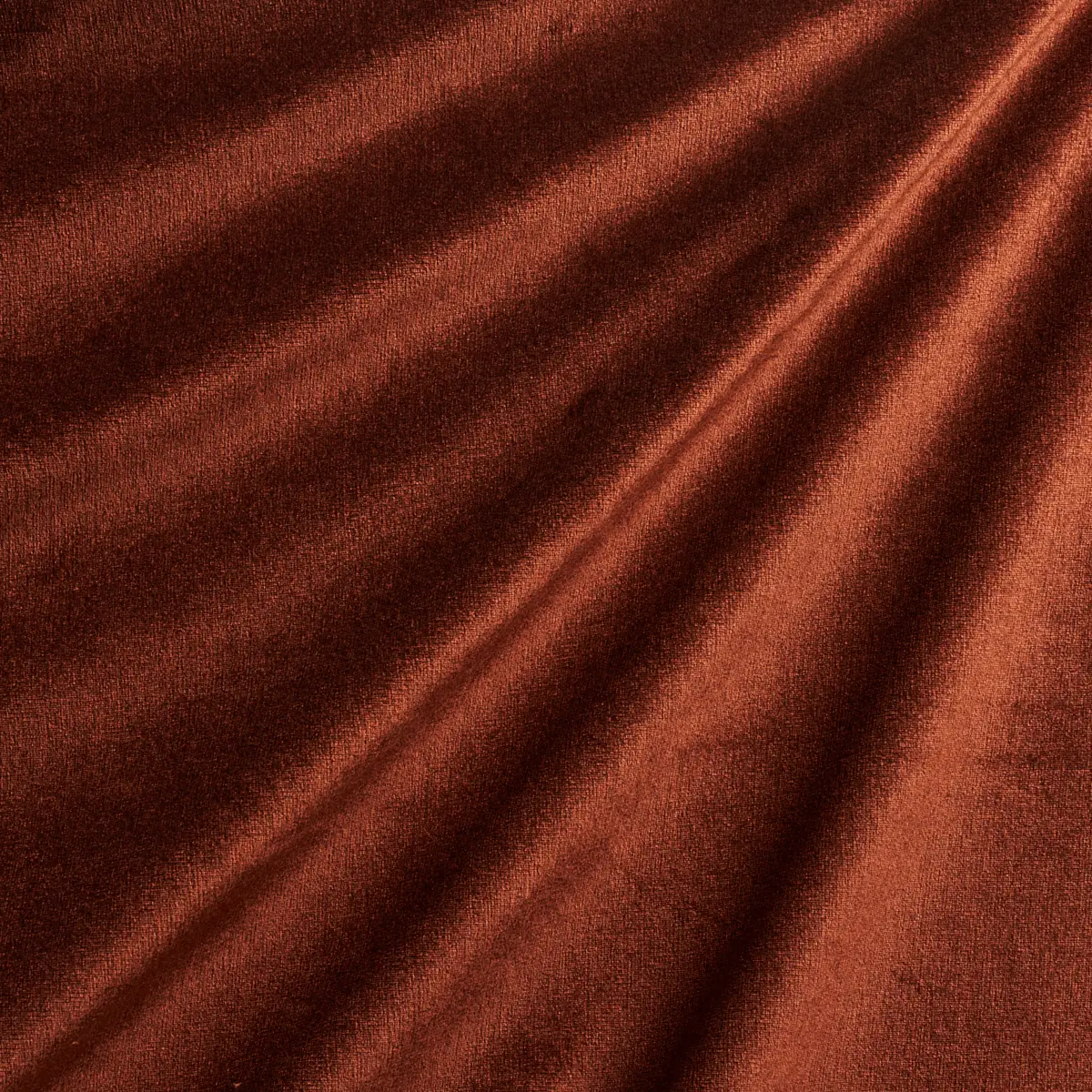 SUMPTUOUS SILK WOOL VELVET_ MAHOGANY