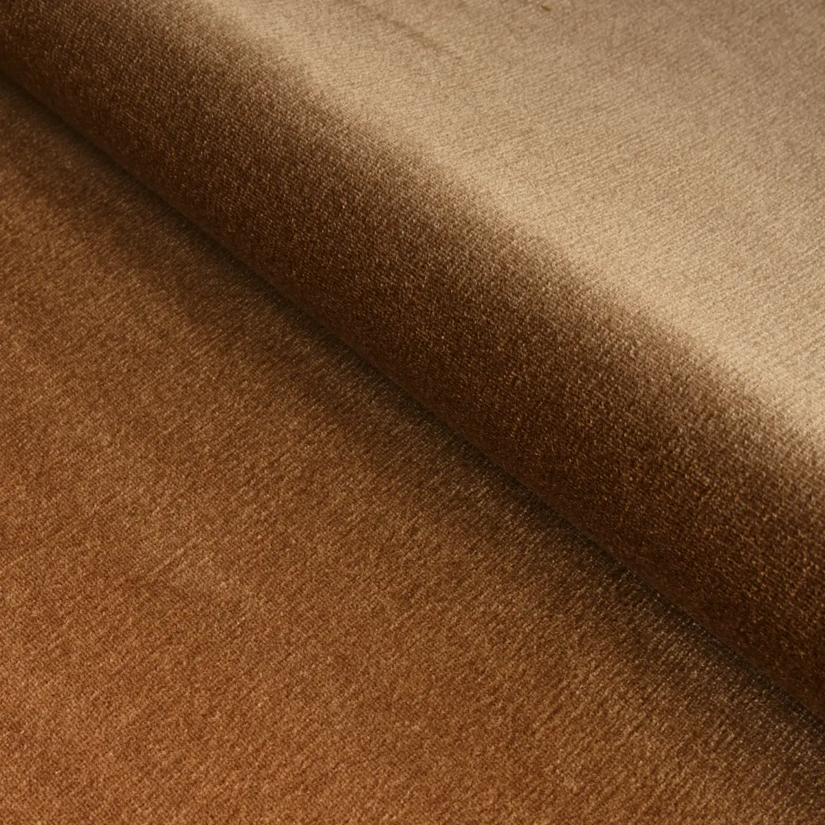 SUMPTUOUS SILK WOOL VELVET_ CAMEL