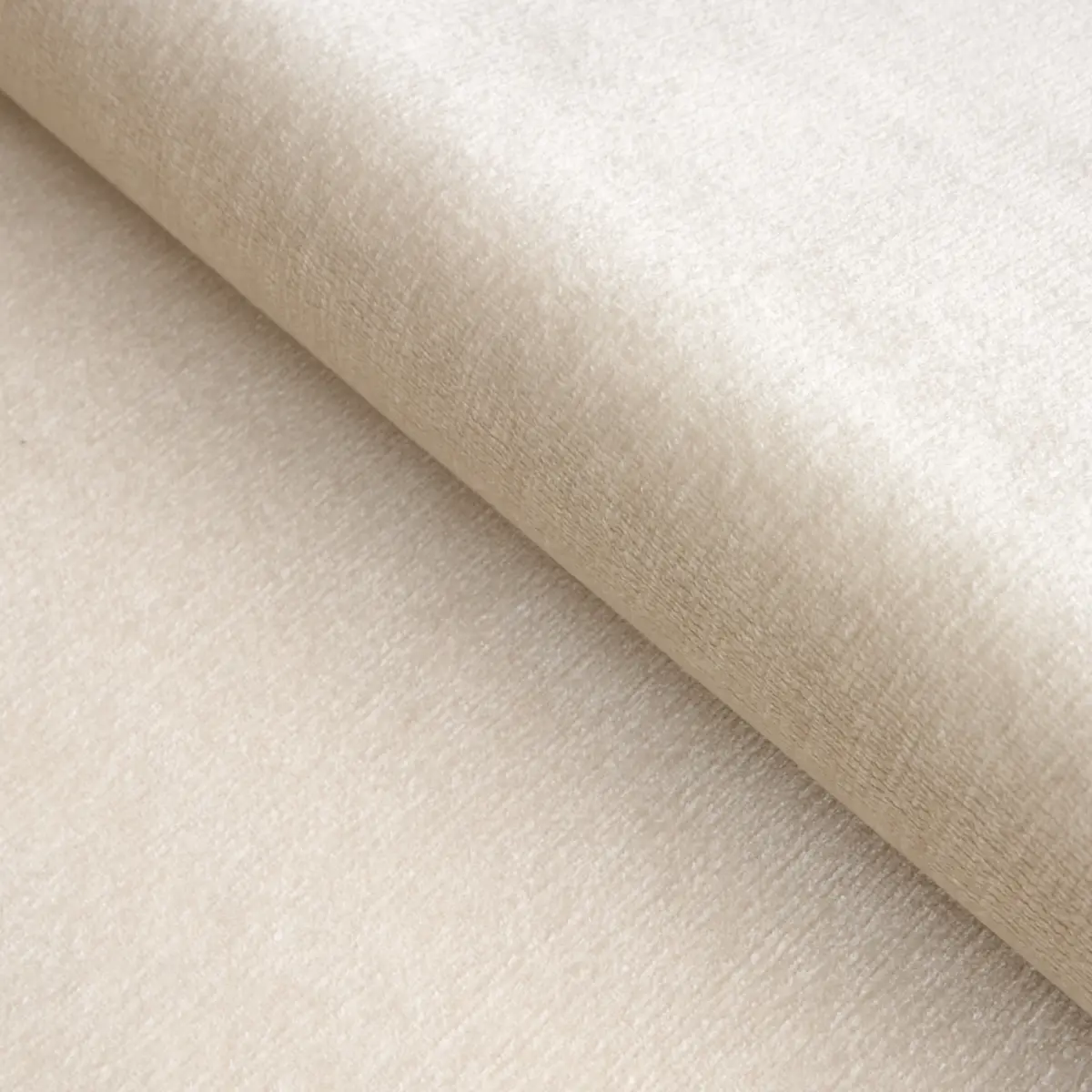 SUMPTUOUS SILK WOOL VELVET_ IVORY