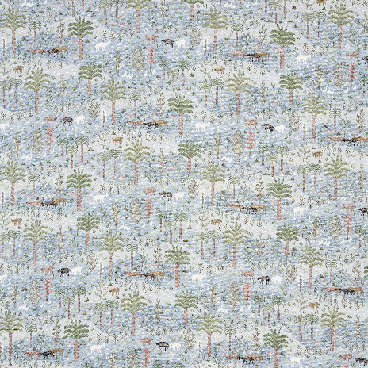 LAS COLINAS SCENIC TAPESTRY_ BLUE