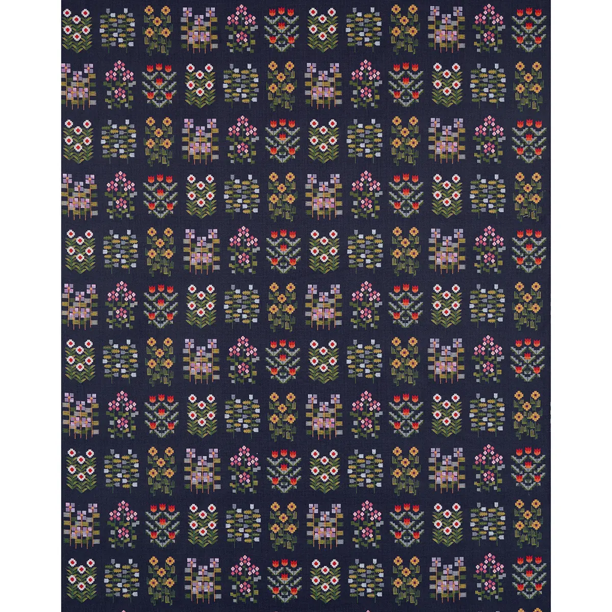 ANNIKA FLORAL TAPESTRY_ MULTI ON NAVY