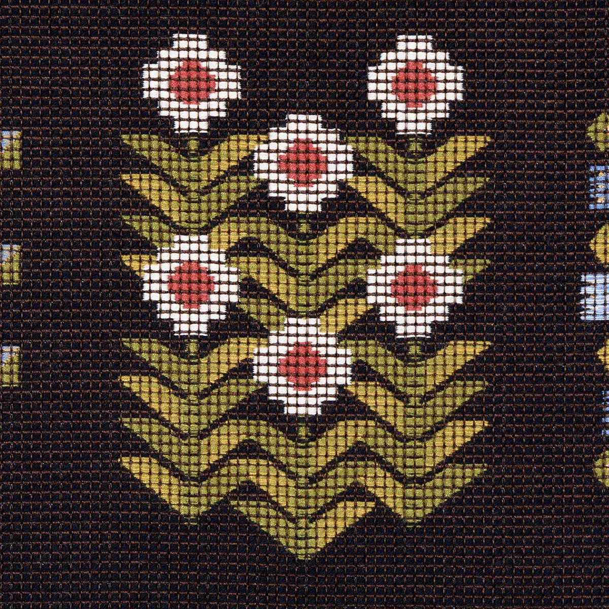 ANNIKA FLORAL TAPESTRY_ MULTI ON ESPRESSO