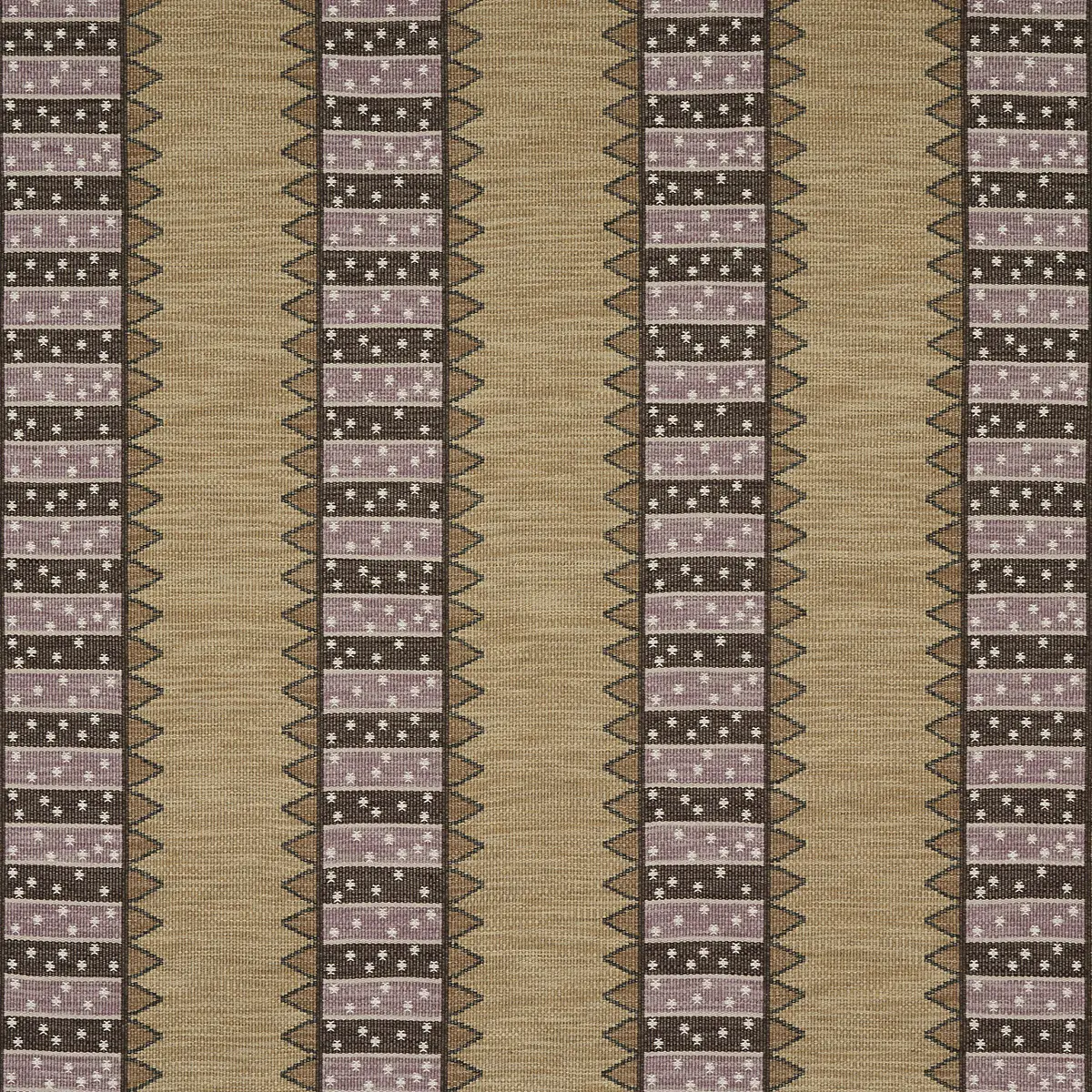 NOOR KILIM STRIPE_ AUBERGINE