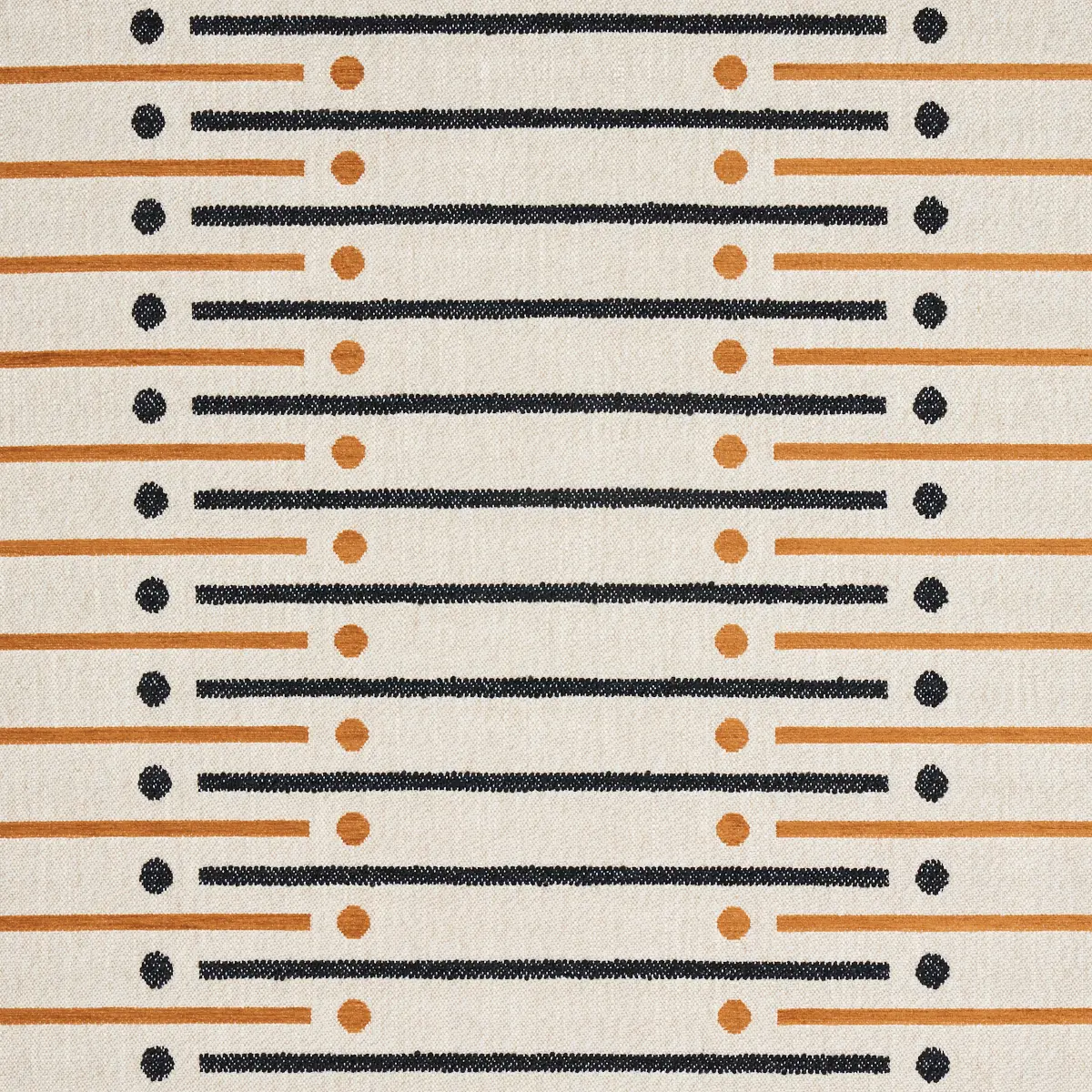 SERAPO RUSTIC WEAVE_ CARBON & OCHRE