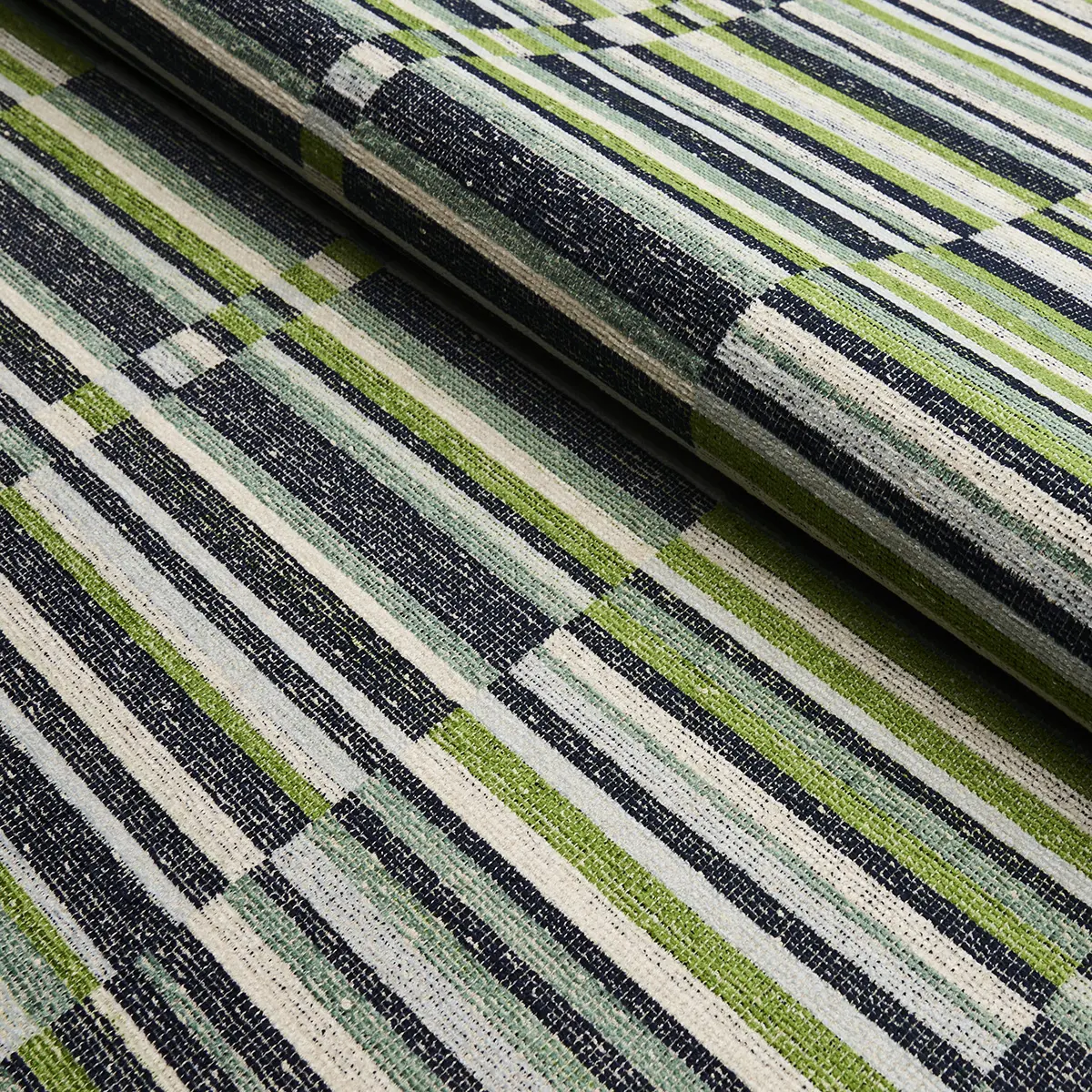 TIERRA STRIPE_ GREEN & BLUE
