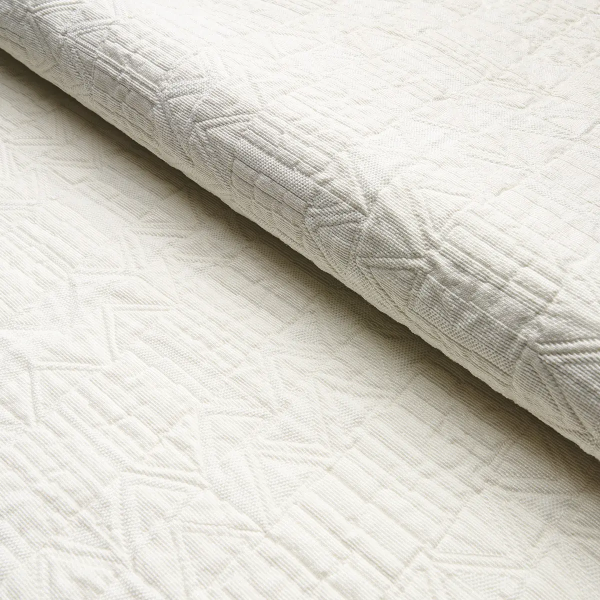 BIZANTINO QUILTED WEAVE_ IVORY