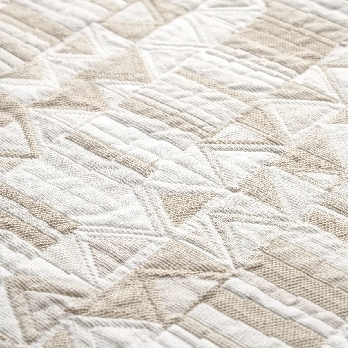 BIZANTINO QUILTED WEAVE_ NATURAL