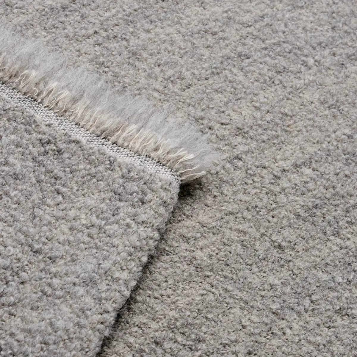 OSKAR ALPACA WOOL BOUCLÉ_ GREY