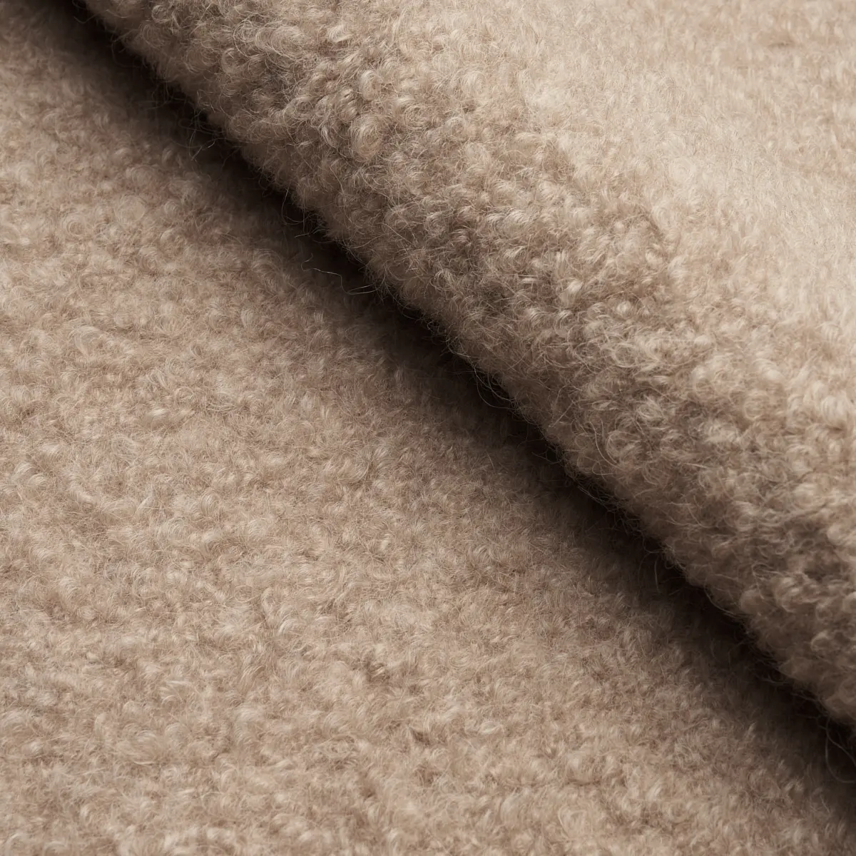 TEDDY WOOL BOUCLÉ_ FAWN
