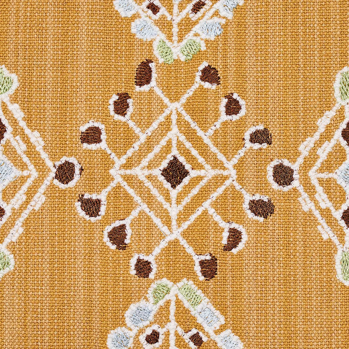 KALINDI EMBROIDERY_ SAFFRON