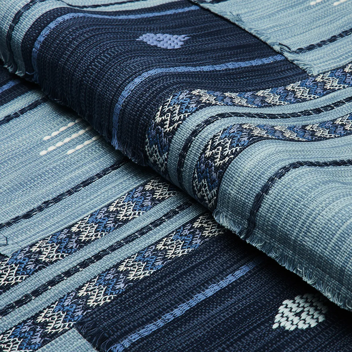 ARAVALI PATCHWORK_ DENIM AND INDIGO