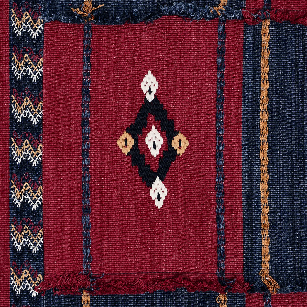 ARAVALI PATCHWORK_ CERISE AND INK