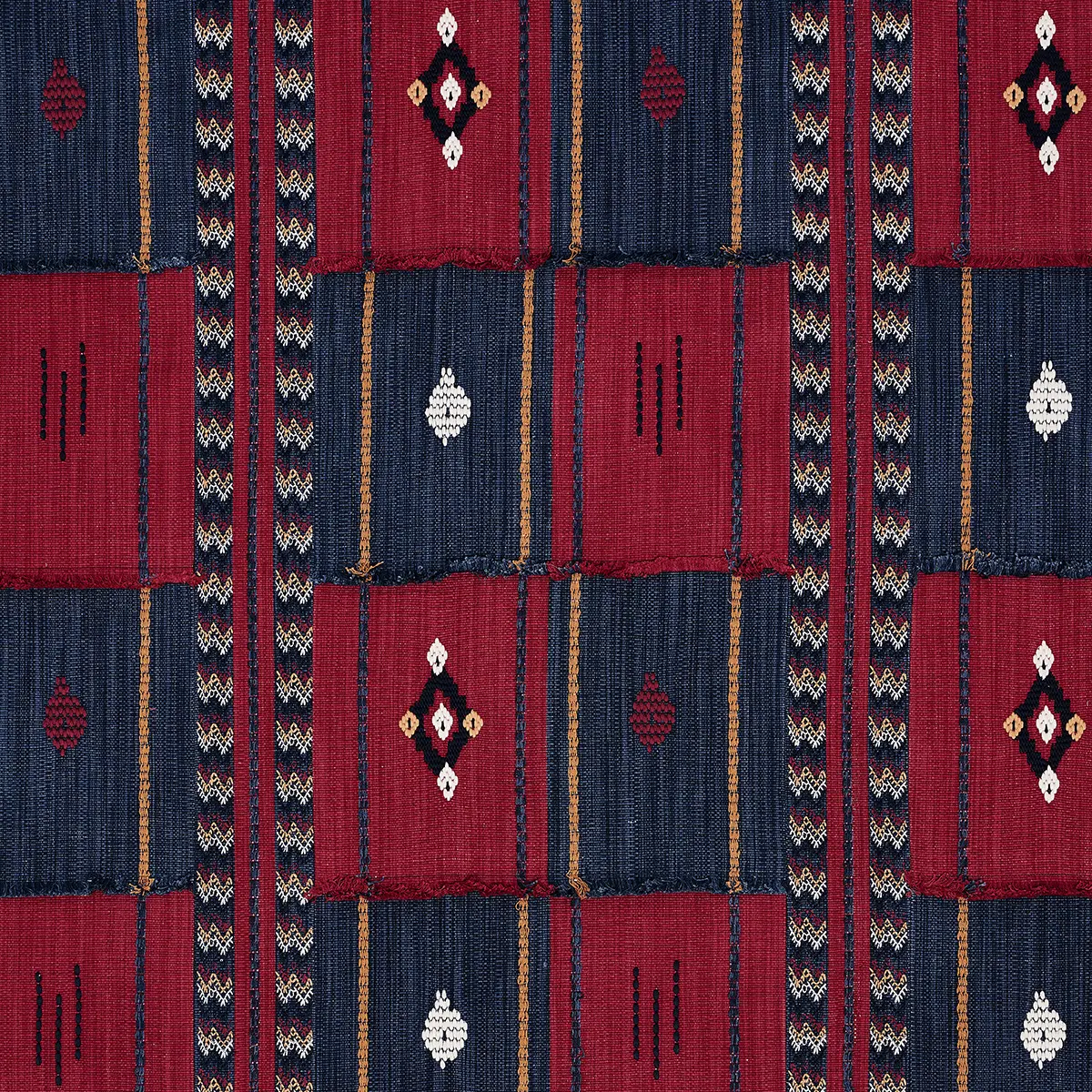 ARAVALI PATCHWORK_ CERISE AND INK