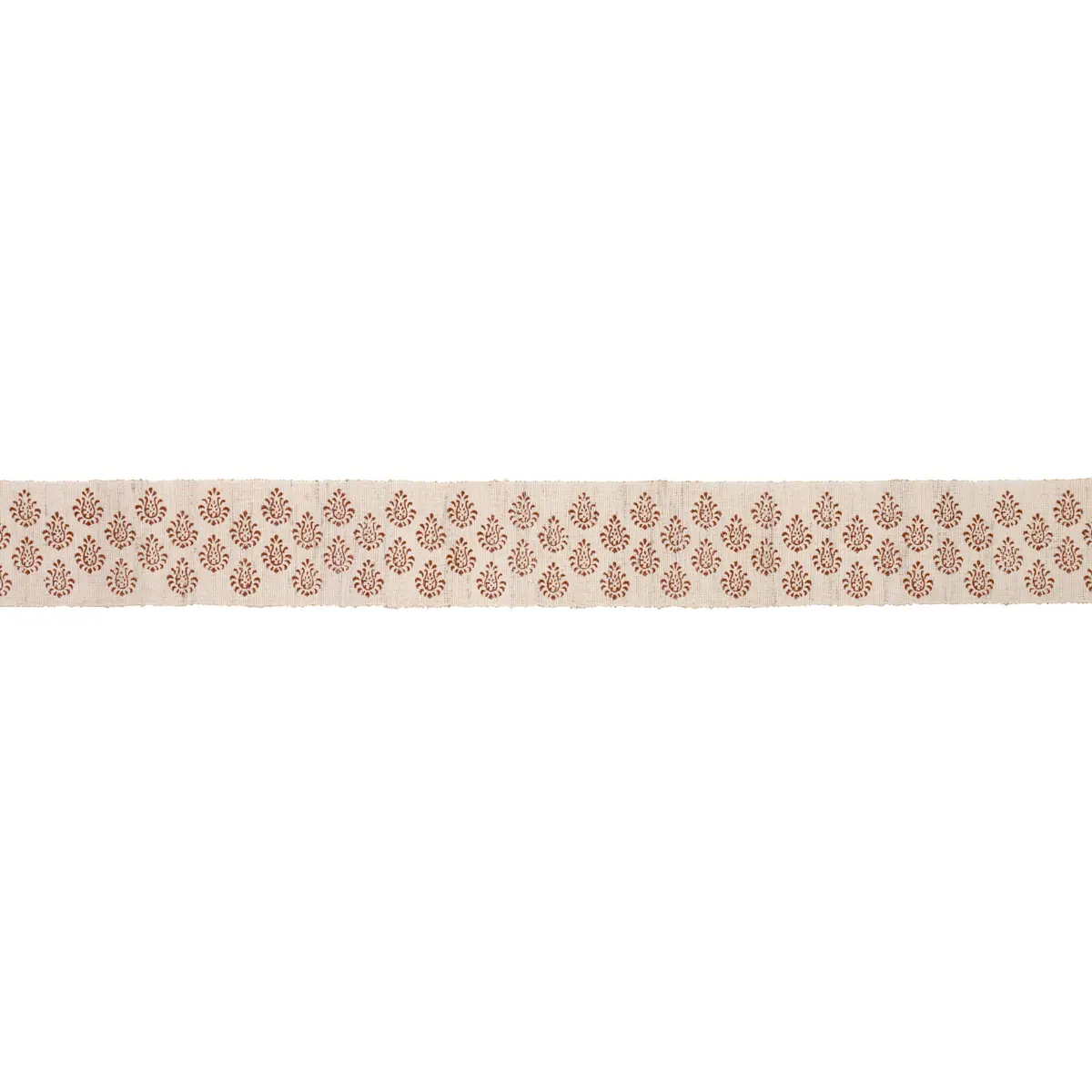 LEILA HAND-BLOCK MATKA TAPE_ SIENNA