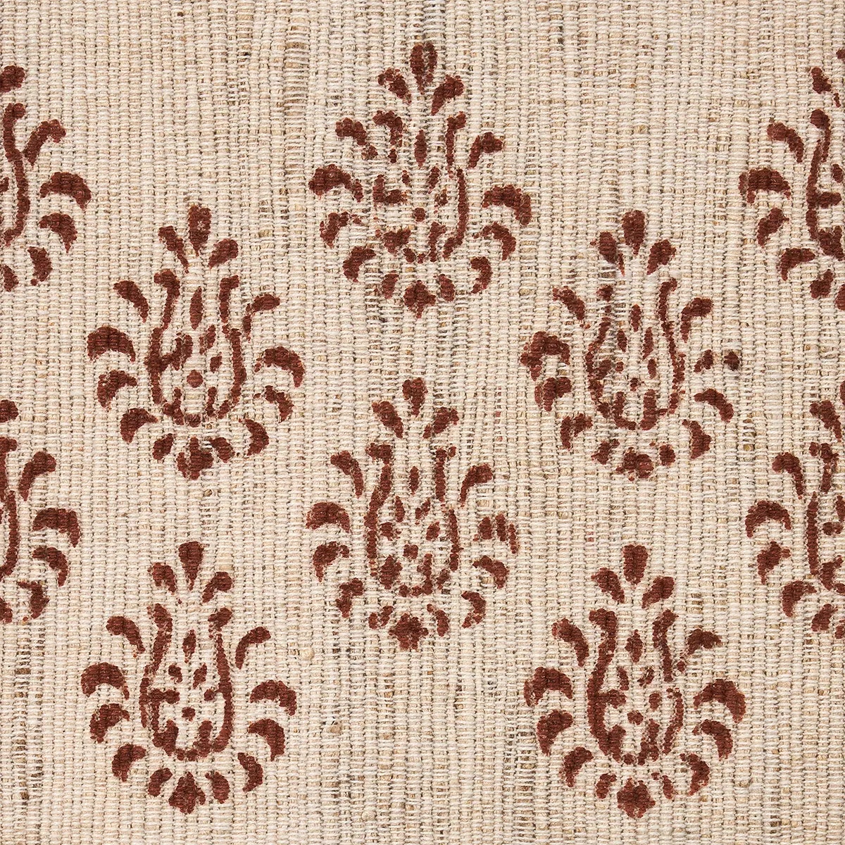 LEILA HAND-BLOCK MATKA TAPE_ SIENNA