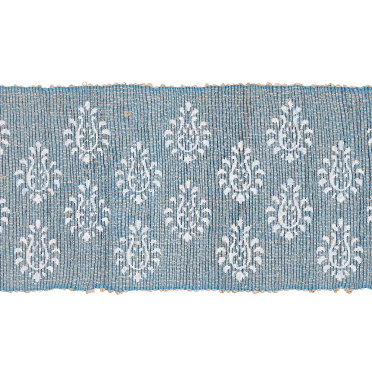 LEILA HAND-BLOCK MATKA TAPE_ CHAMBRAY