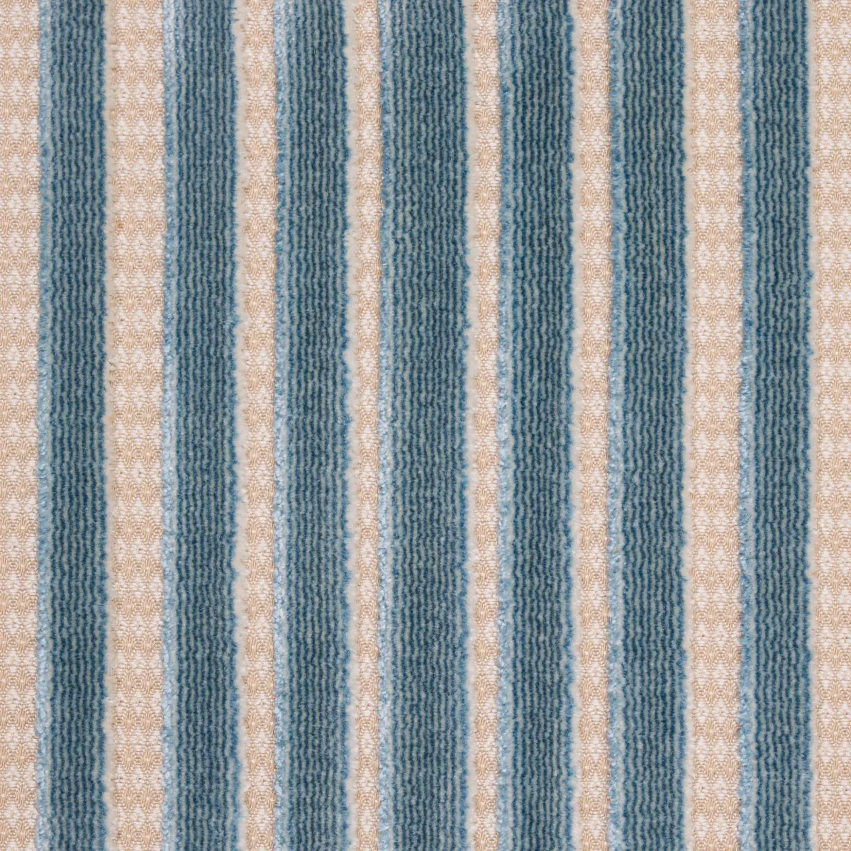 CHIMAY STRIPE VELVET_ CIEL