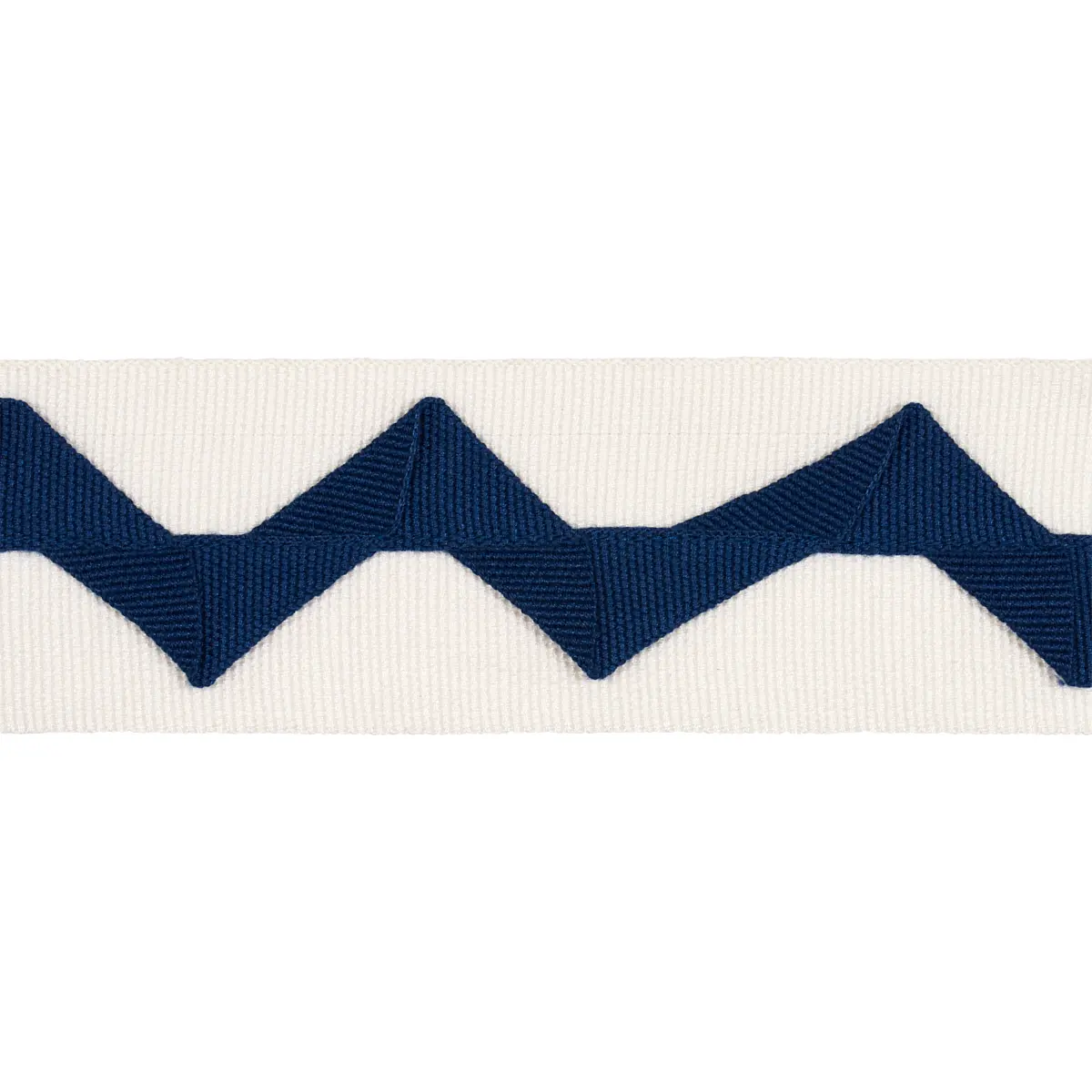 LAZARE APPLIQUÉ TAPE_ NAVY ON IVORY
