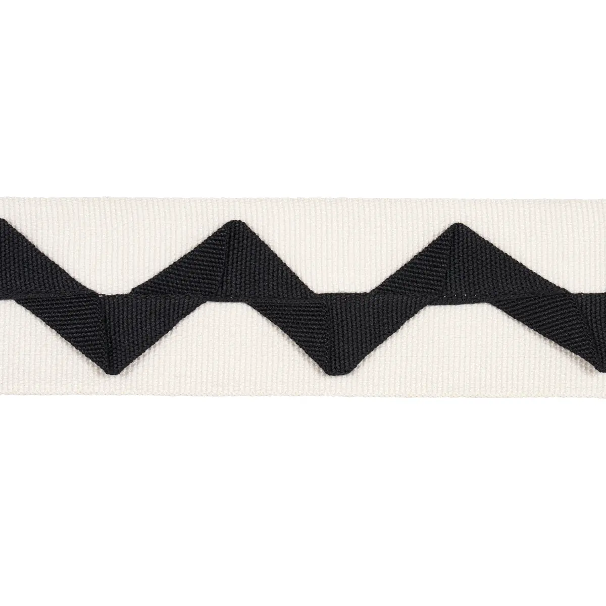 LAZARE APPLIQUÉ TAPE_ BLACK ON IVORY