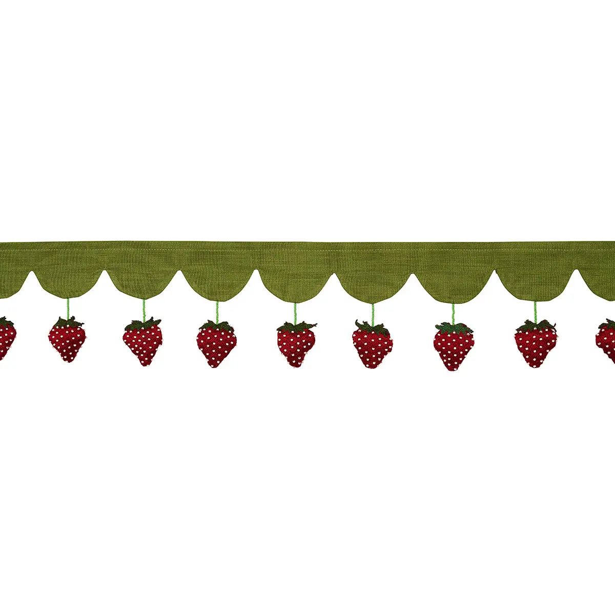 STRAWBERRY JAM TRIM_ GREEN