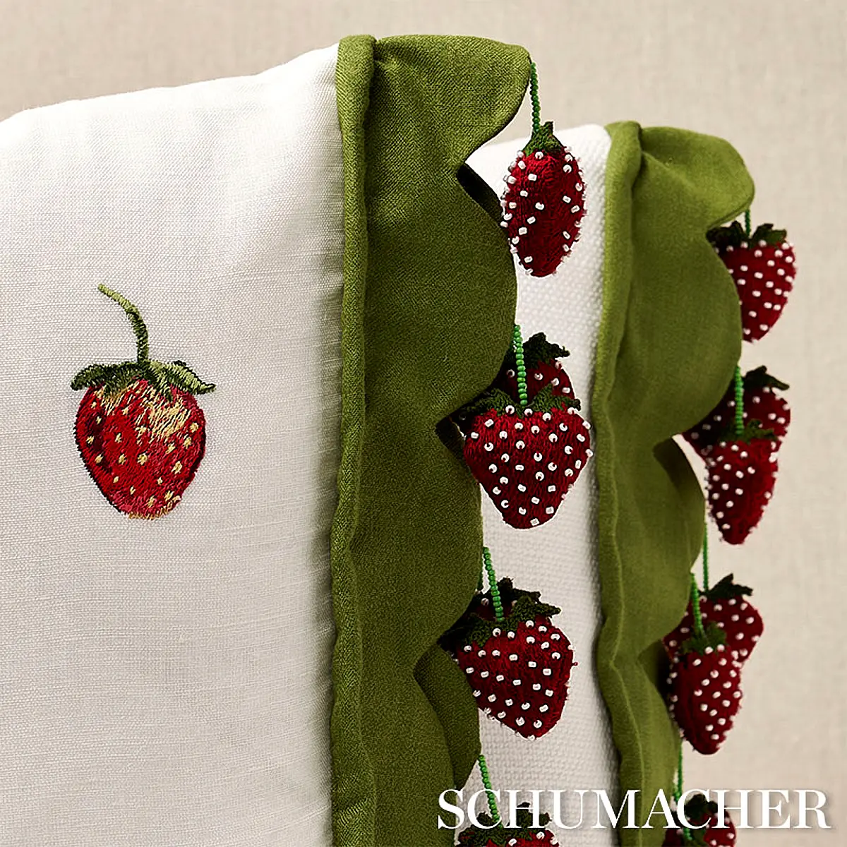 STRAWBERRY JAM TRIM_ GREEN