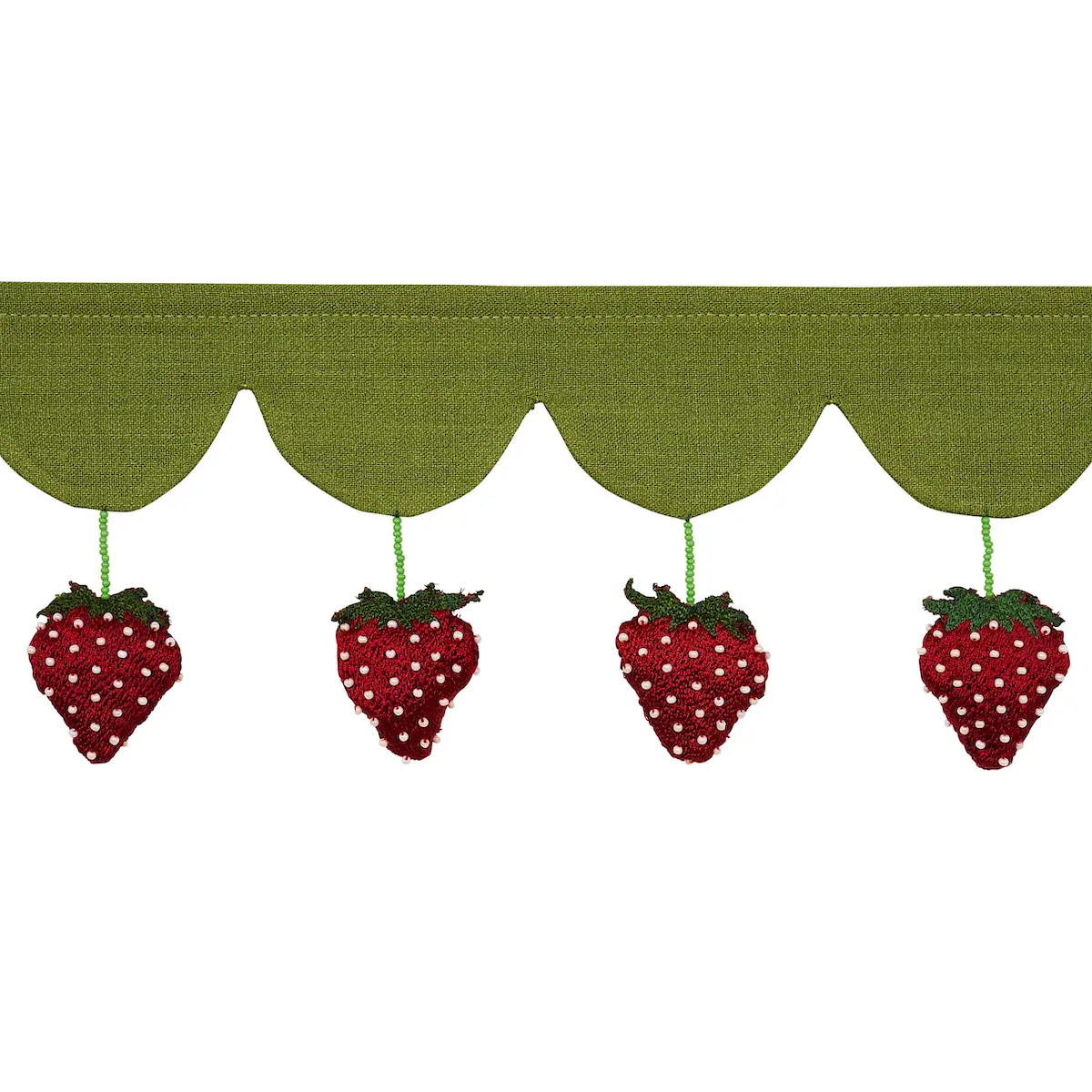 STRAWBERRY JAM TRIM_ GREEN