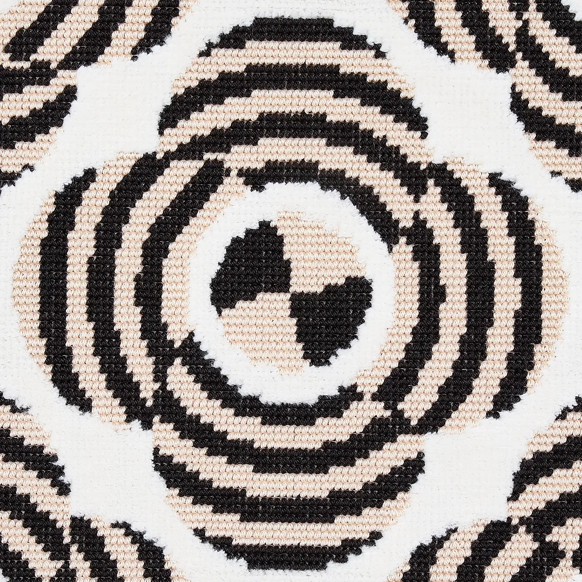 LE MODERNE CUT VELVET_ NEUTRAL