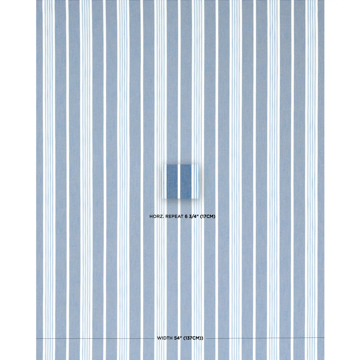 HAMPTON STRIPE INDOOR/OUTDOOR_ INDIGO