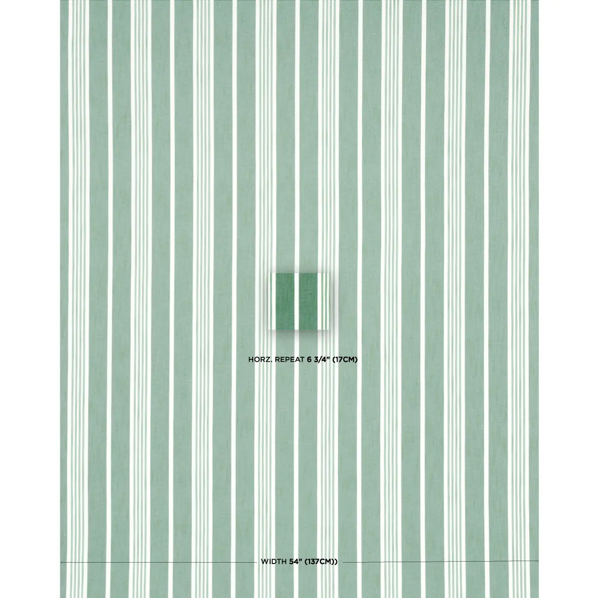 HAMPTON STRIPE INDOOR/OUTDOOR_ EMERALD